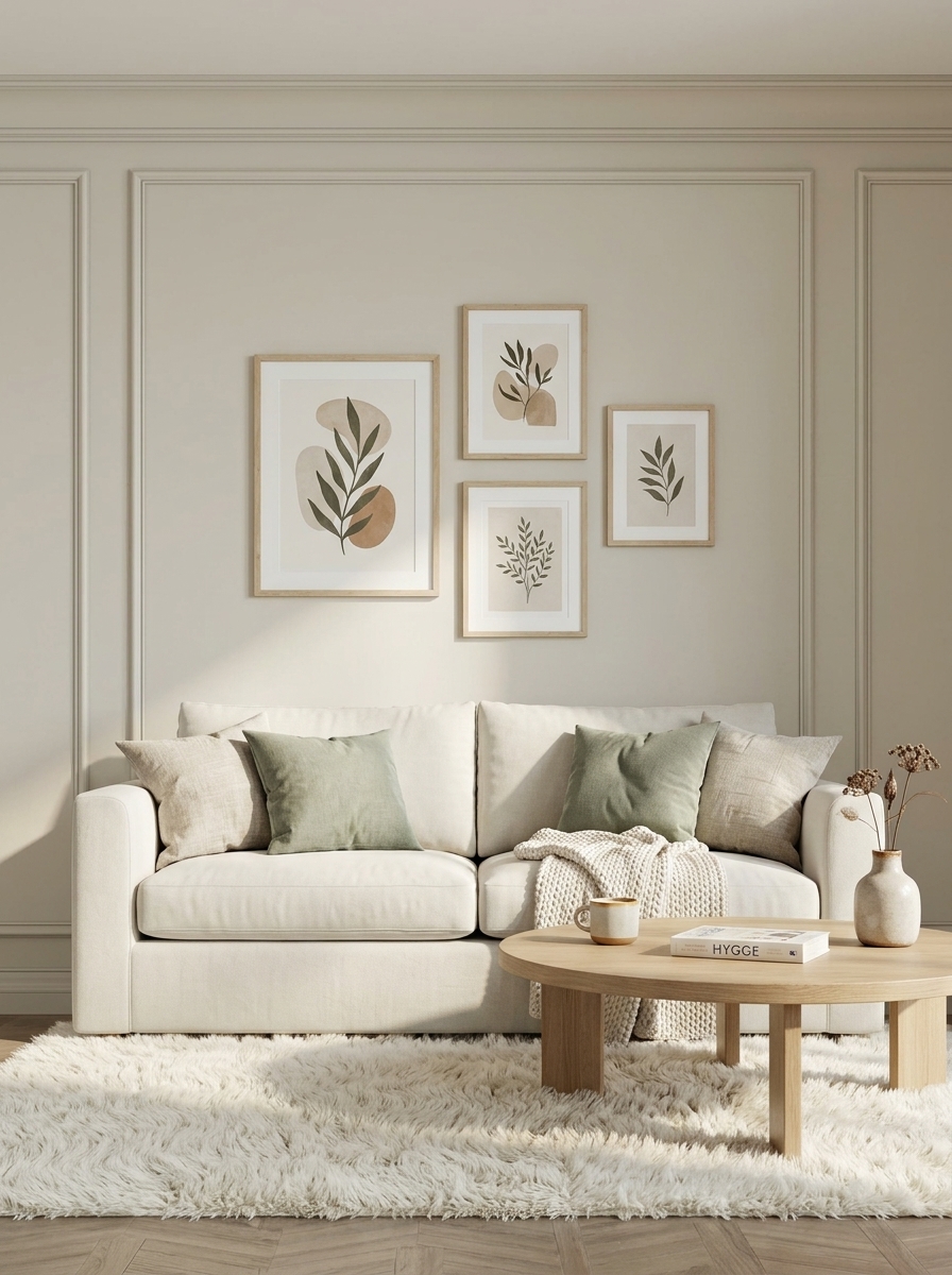 Warm Hygge Living Room