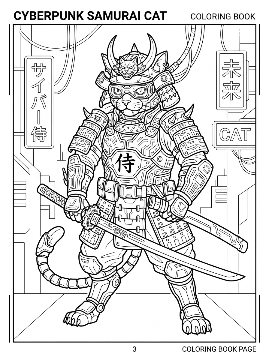 Cyberpunk & Mecha Samurai